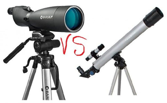 Difference in EV Scope and normal Telescopes