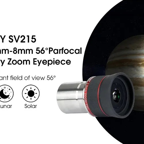 SVBONY SV215 Zoom Eyepiece1.25" 3mm-8mm for Planetary Observation